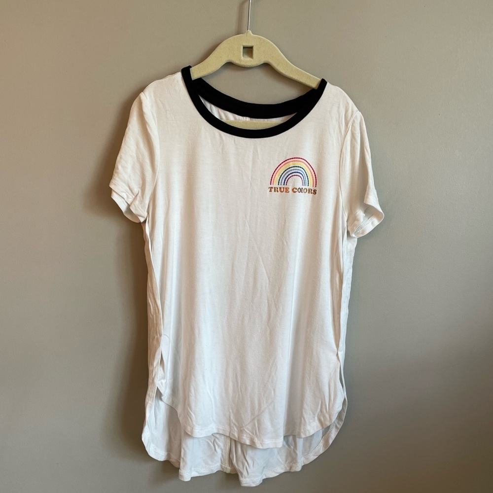 OLD NAVY kids swing T-shirt in ‘Luxe’ fabric